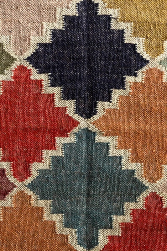 Custom Wool Jute Kilim Rug, Southwestern Rug, Traditional Juye Rug, Bohemian Jute Rug..